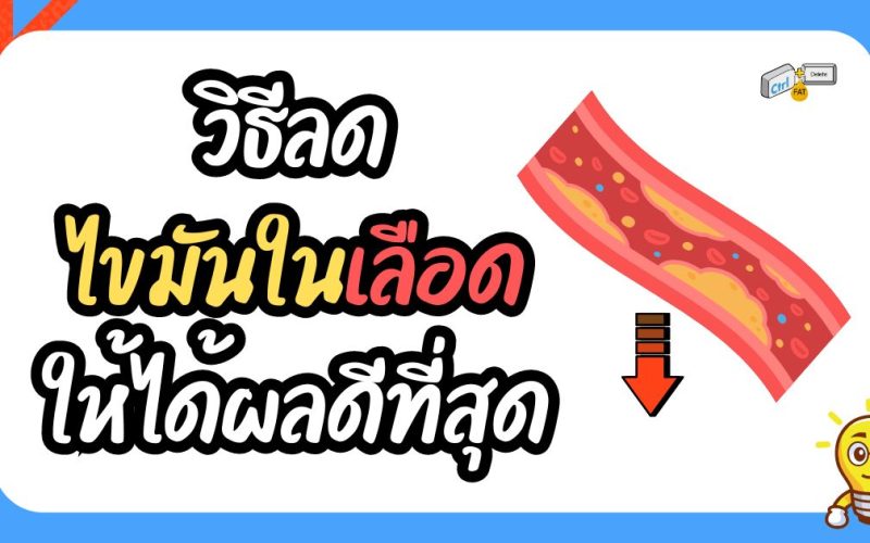 วิธีลดไขมันในเลือดให้ได้ผลดีที่สุด